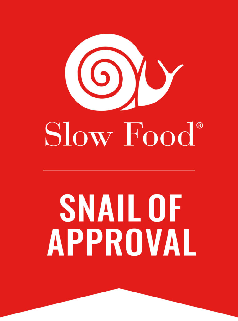 Slow Food Snail of Approval Logo