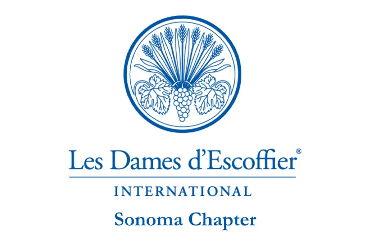 Les Dames d'Escoffier International Sonoma County Chapter logo